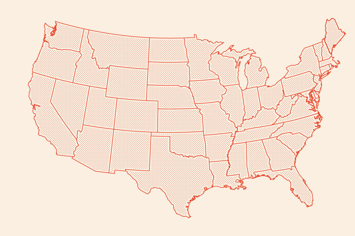US map