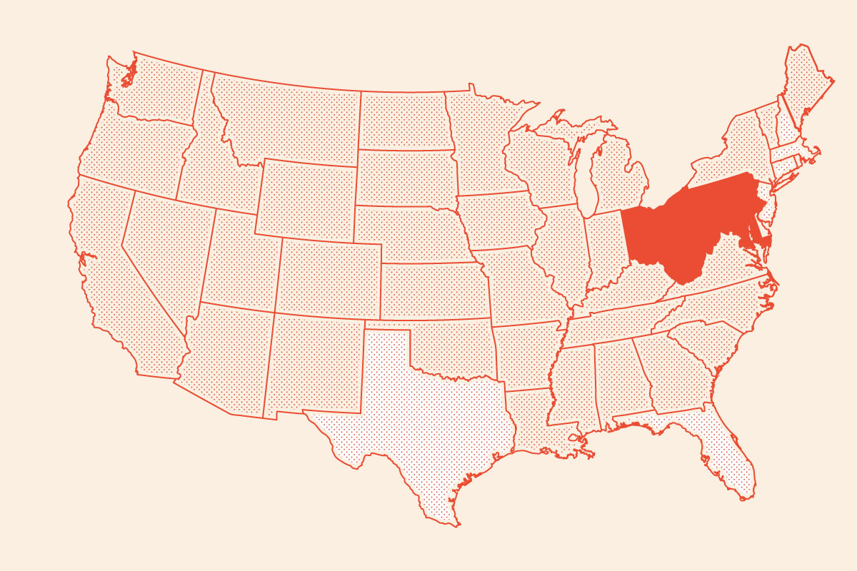 Primanti Brothers map locations