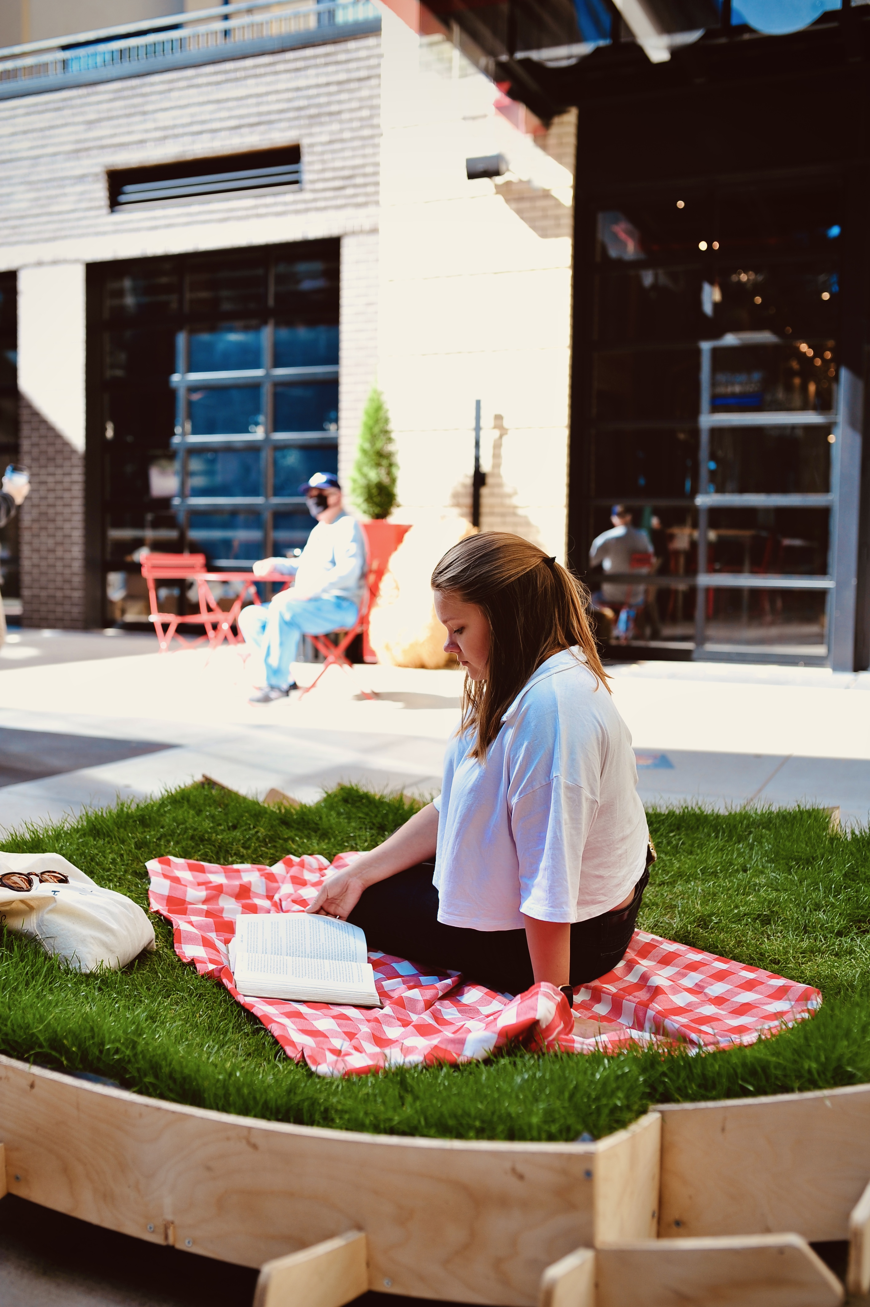 Stay on the Grass V1 Installation in 5th Street Market
