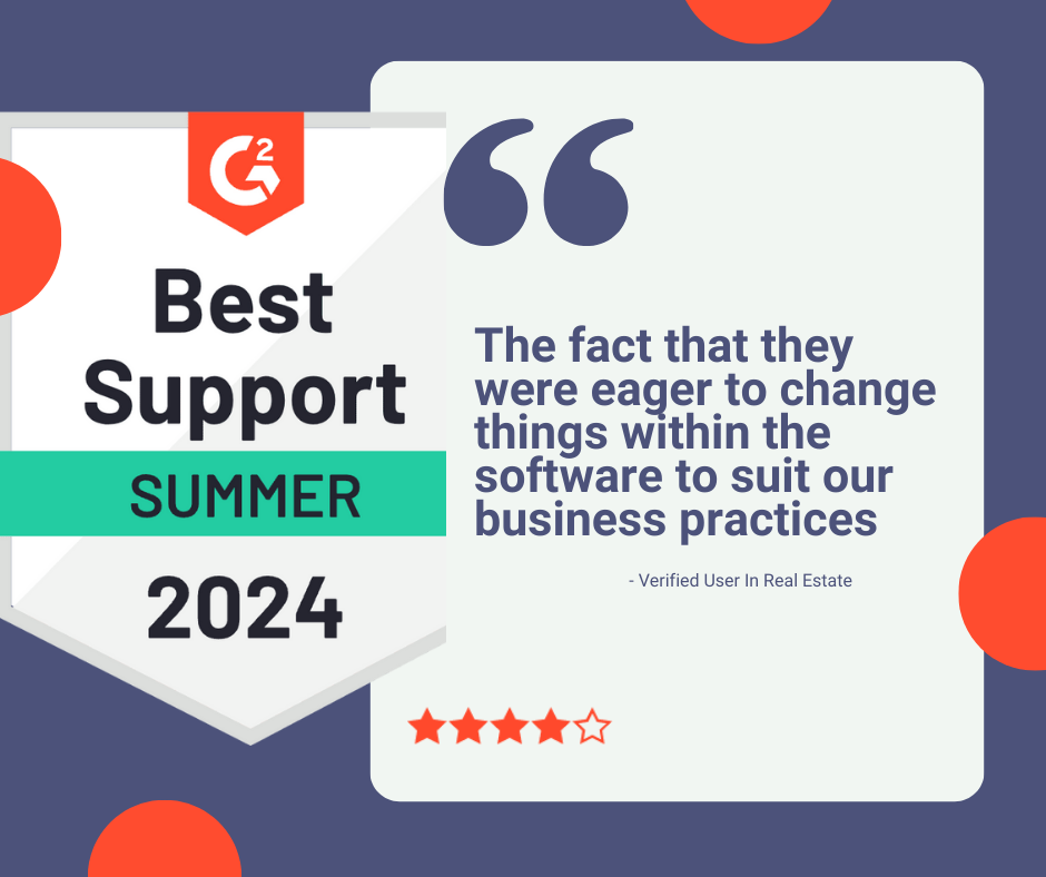 ExactEstate recognized as G2 industry leader in property management software