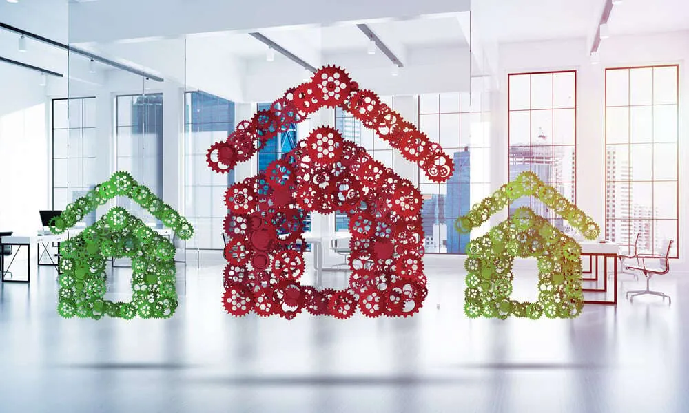 Affordable and market-rate residents living in mixed-income housing community