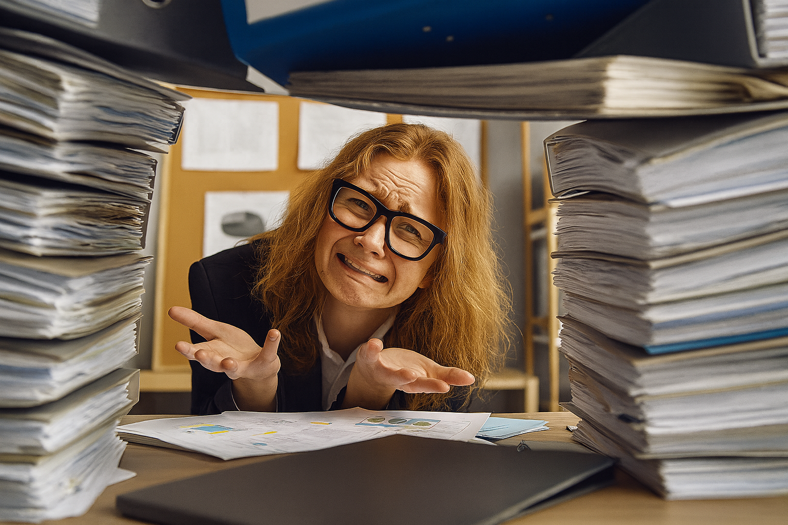 Property manager comparing spreadsheets and property management software