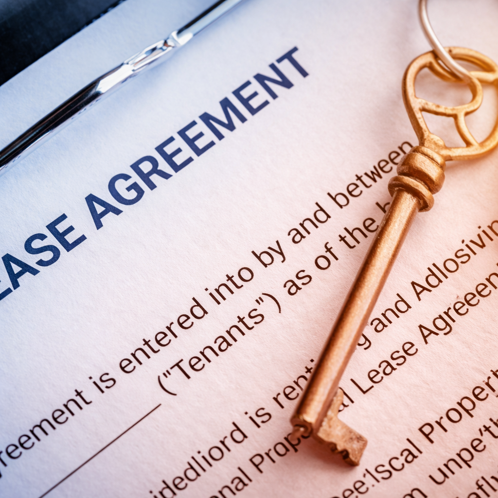 landlord reviewing rental property responsibilities