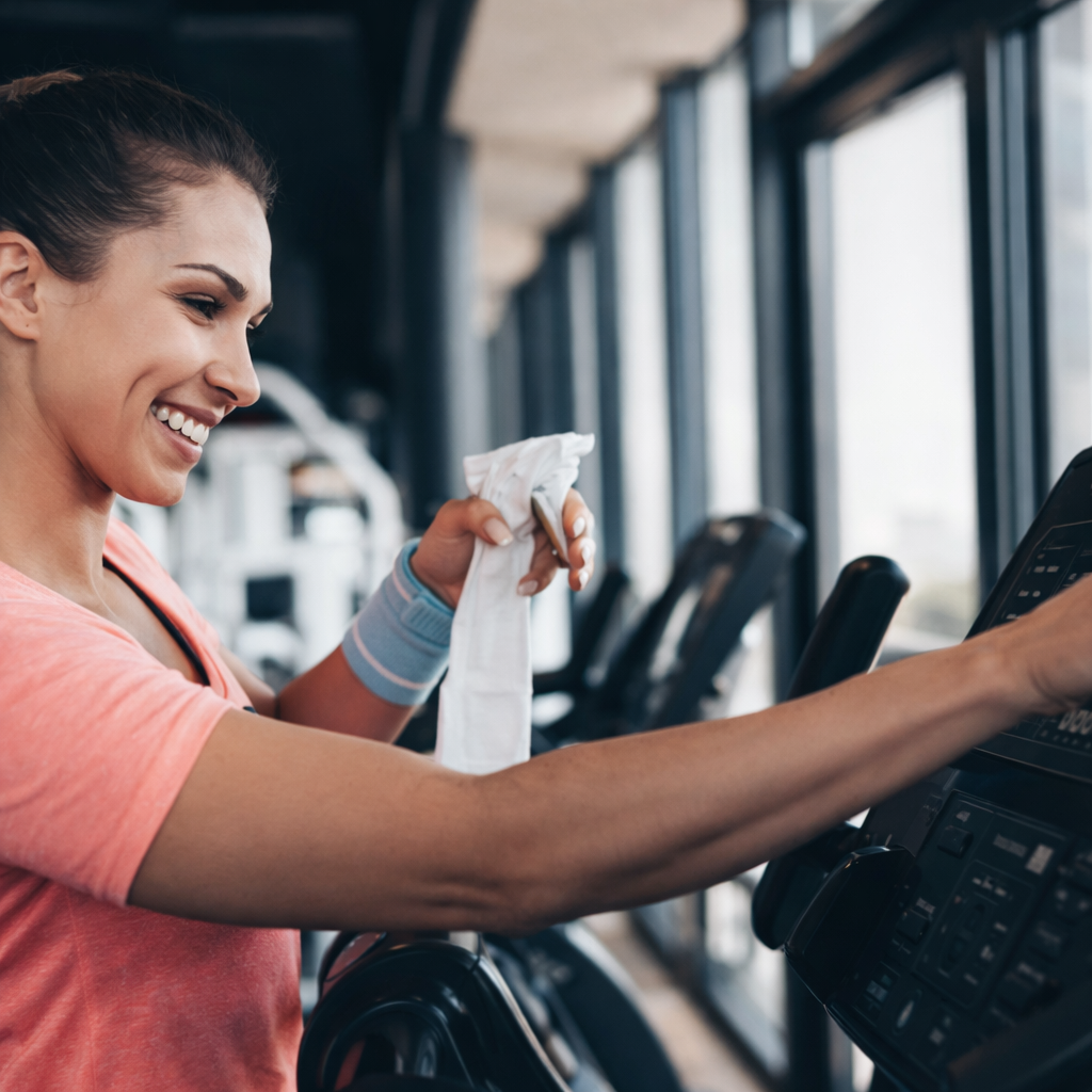 apartment fitness center cleaning tips