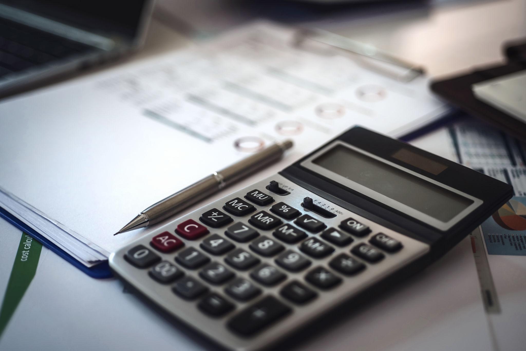 Property manager reviewing digital payment processing dashboard