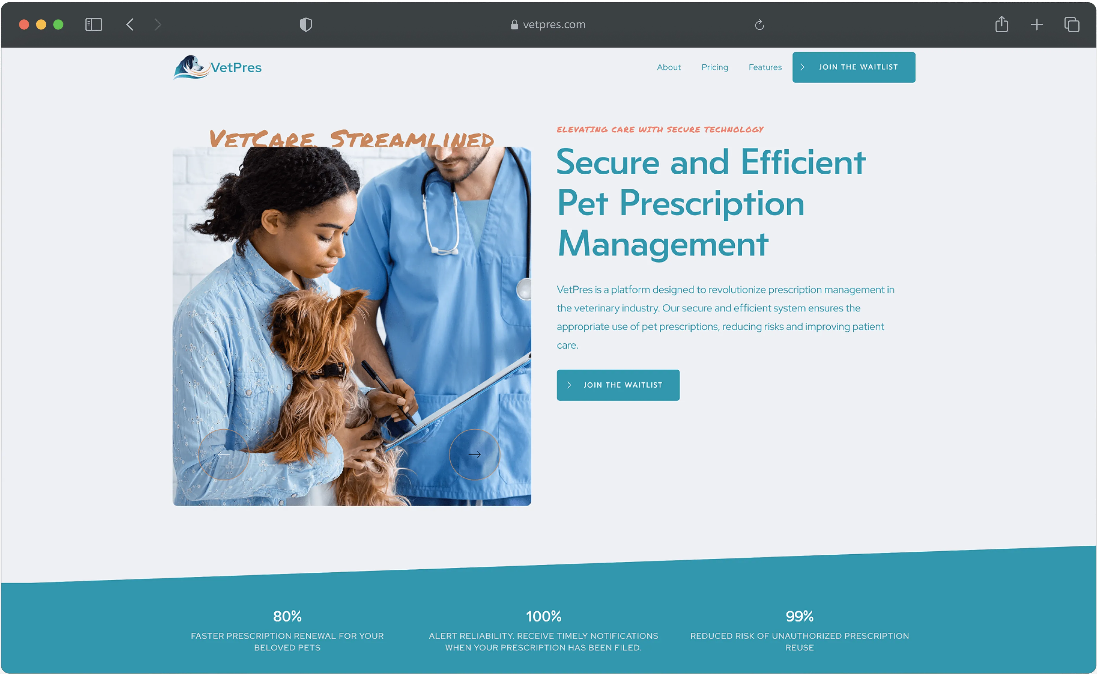 Vetpress Website