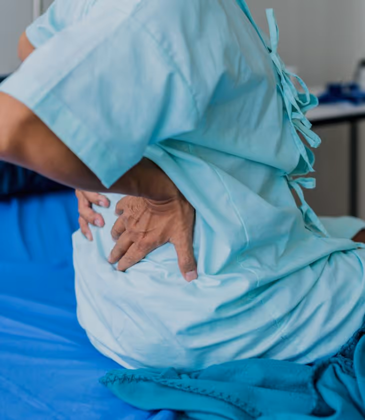 Woman in Los Angeles recovering from minimally invasive bowel resection to alleviate pain, restoring digestive health
