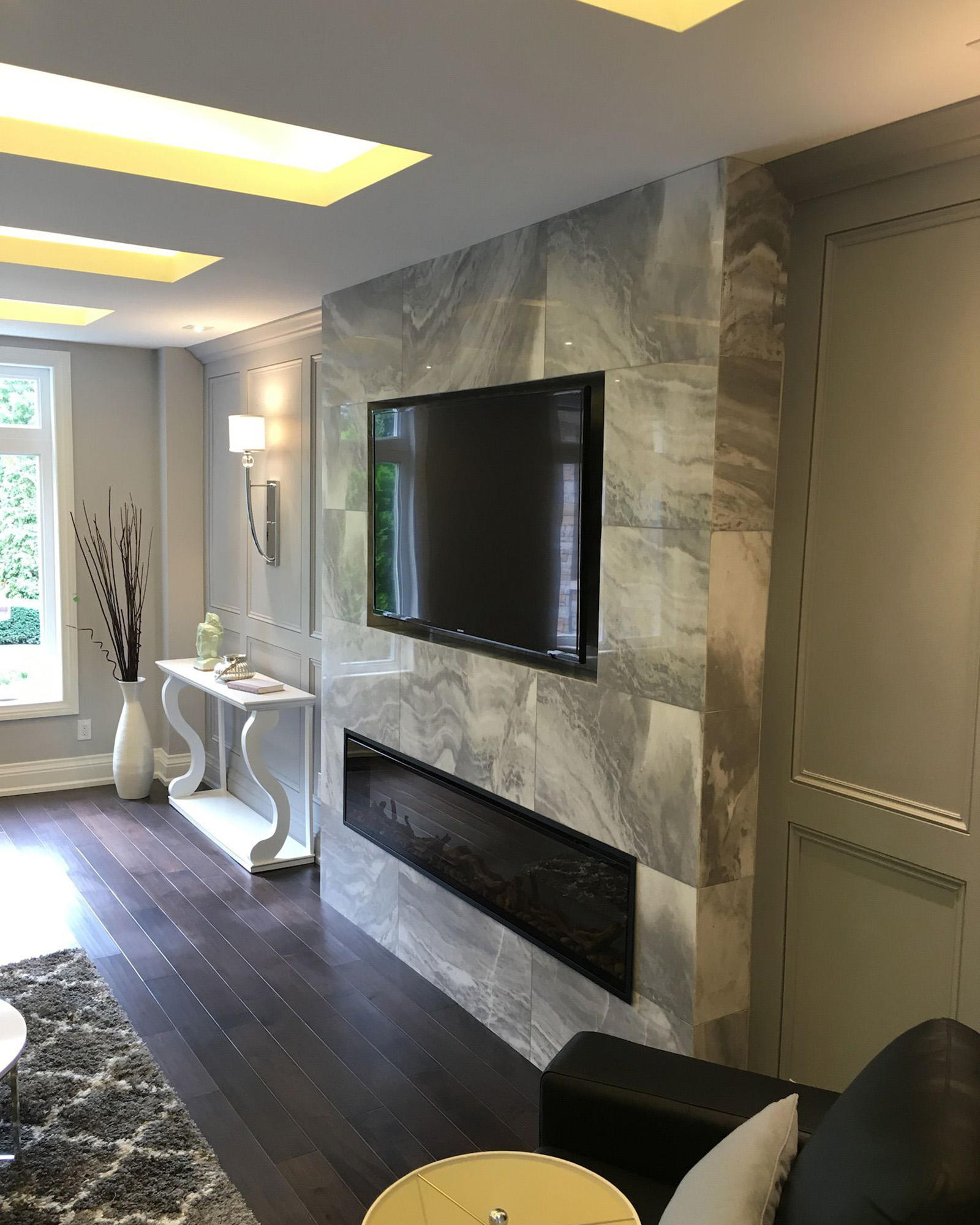 Modern Fireplace Feature Walls – Toronto