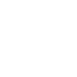 Two white speech bubbles on a transparent background, symbolizing chat or conversation.