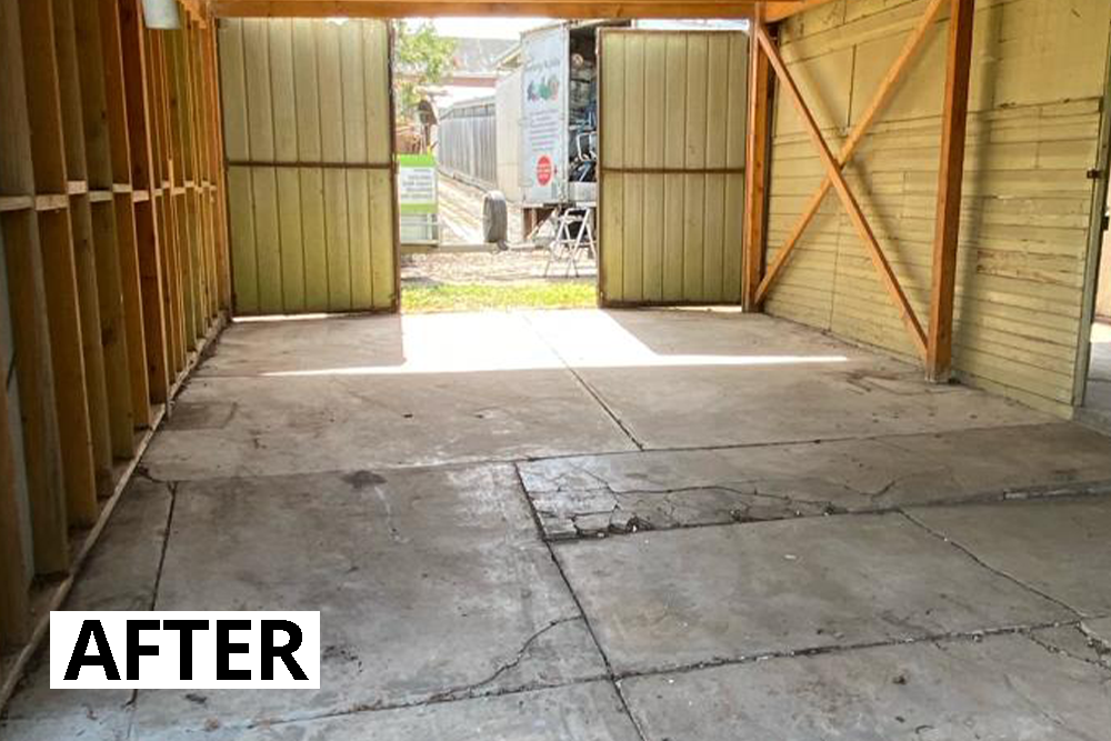 Garage Clean Out after
