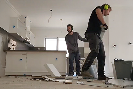 Internal Demolition Kitchen