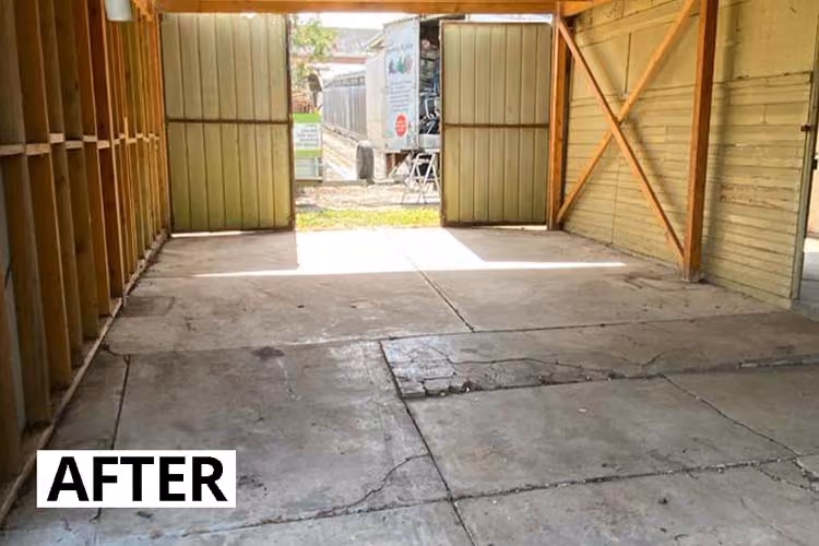 Garage Clean Out after