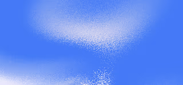 Abstract blue gradient background used as a banner for a blog on AI data sanitization and preventing leaks.
