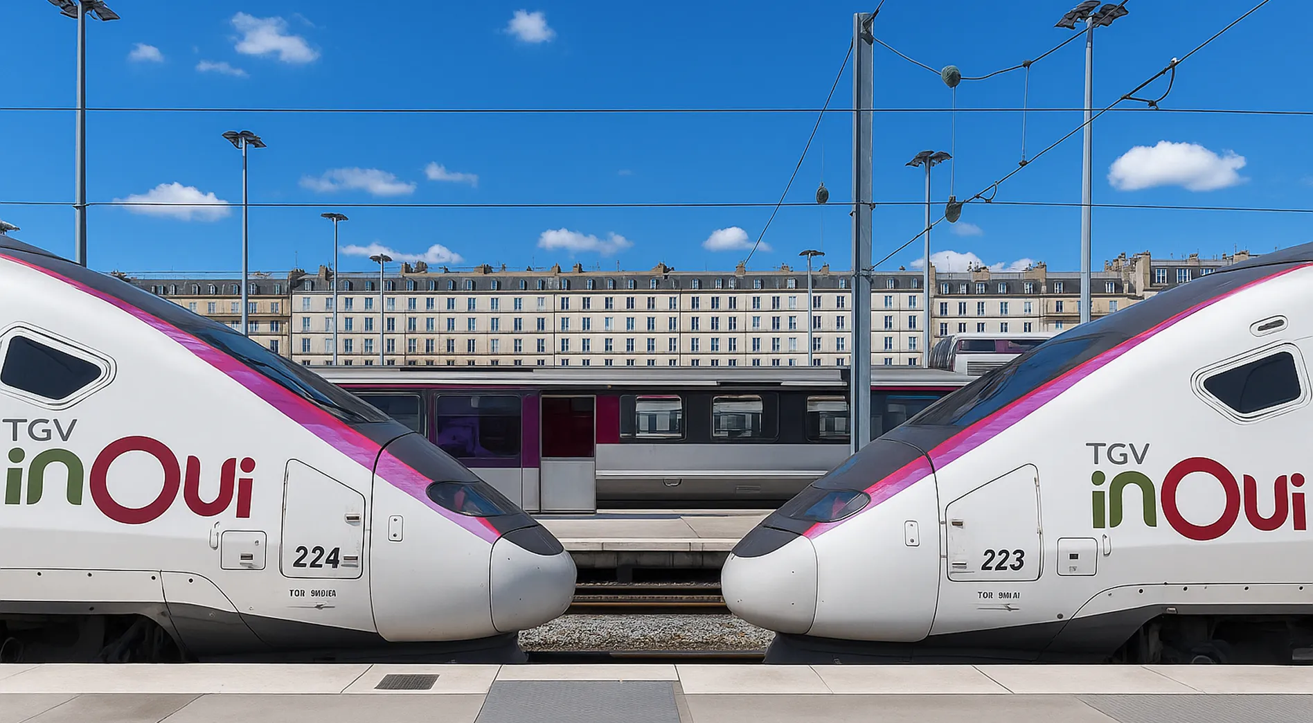 Trains tgv inoui