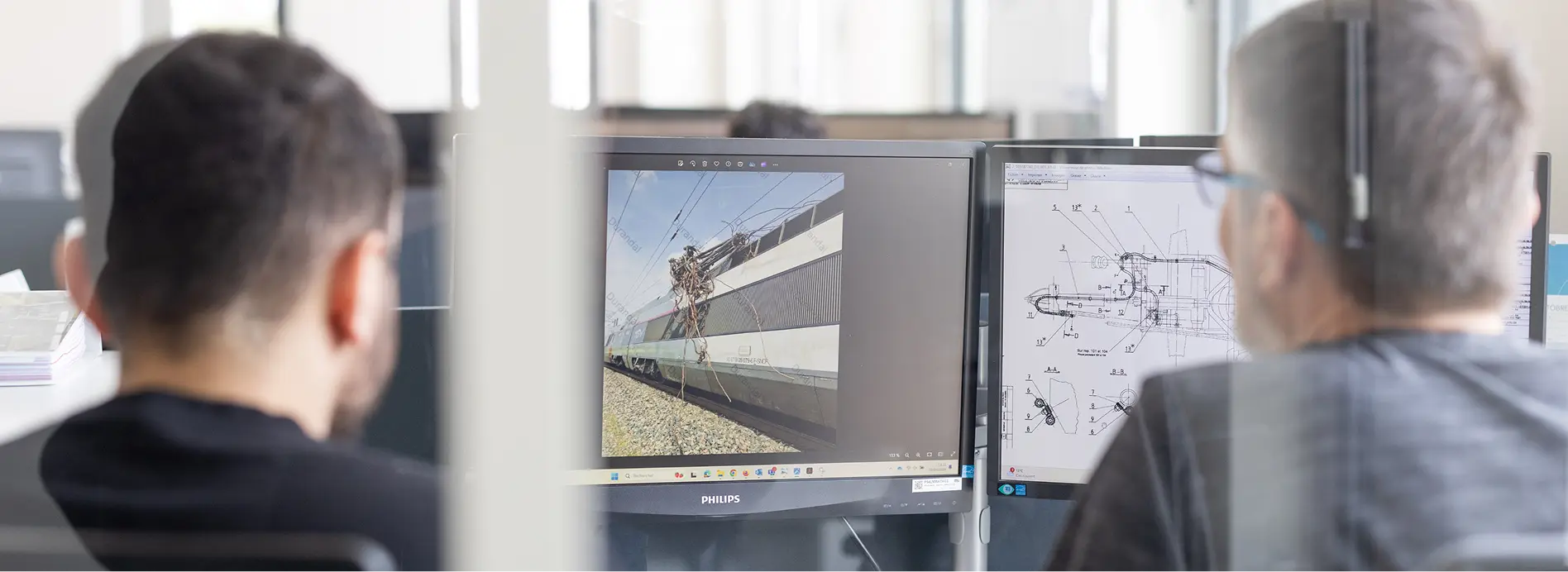 Employés dans un bureau