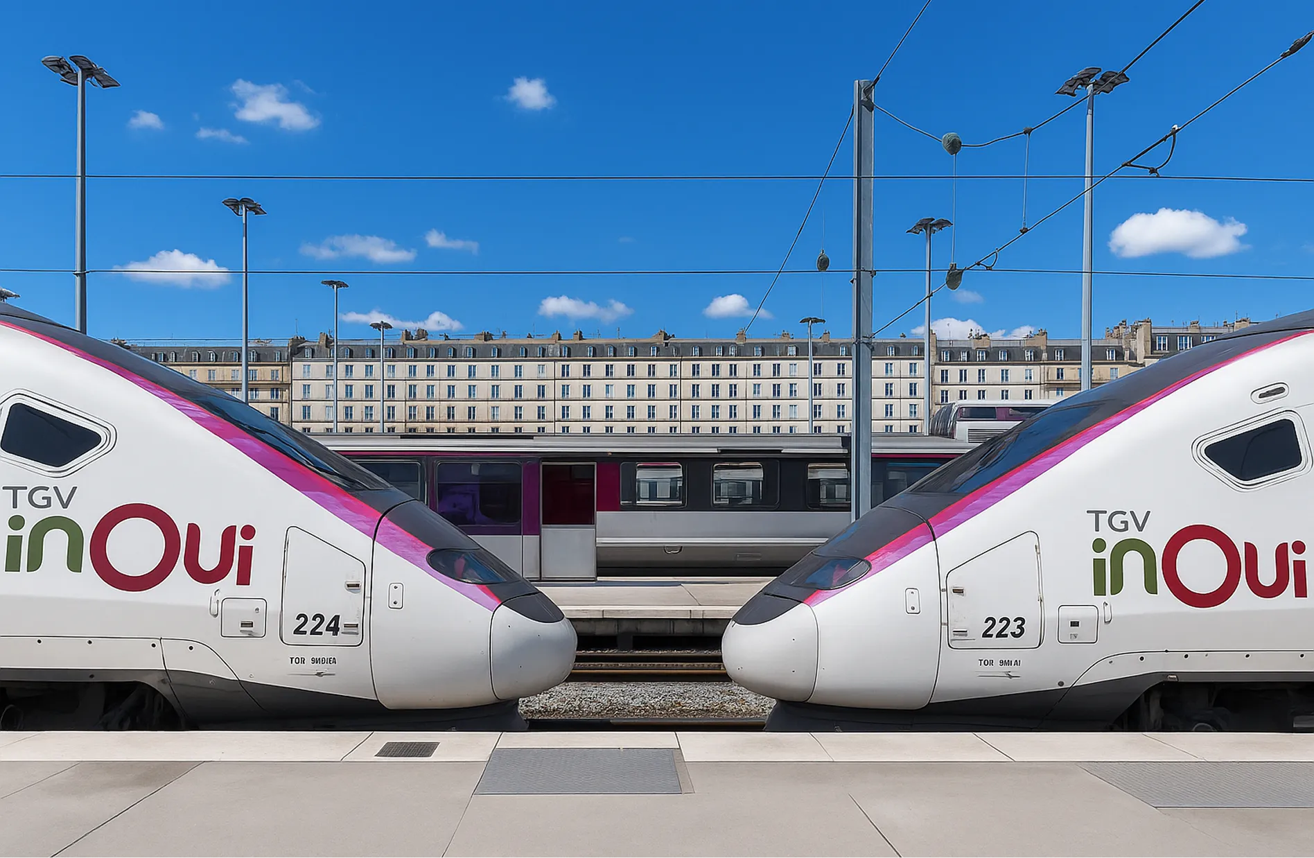 Trains tgv inoui