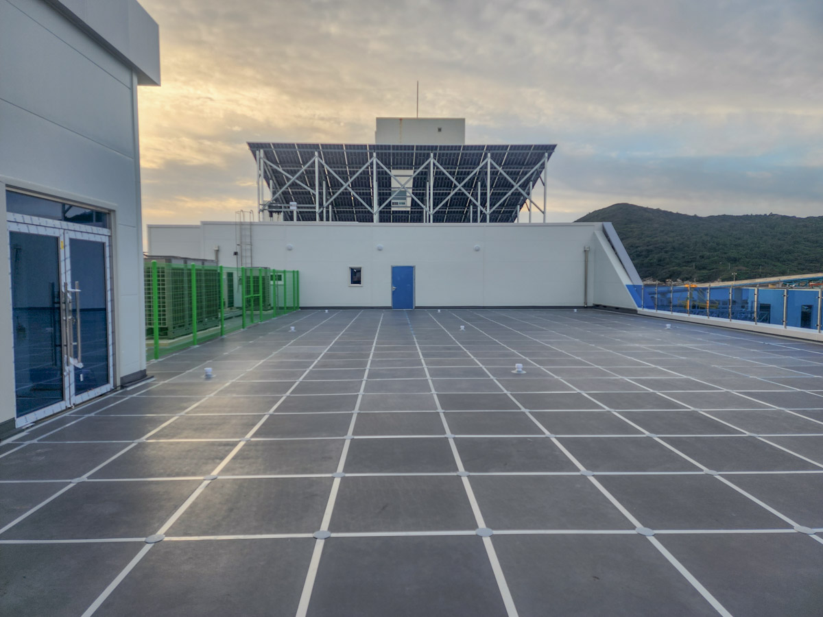 거문도 수협 시공 현장