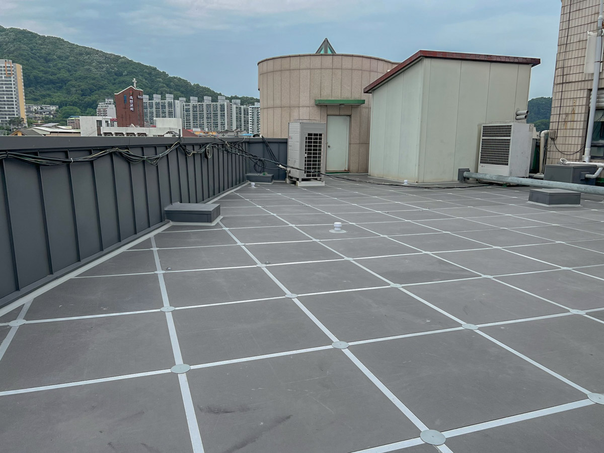 옥천농협 시공 현장