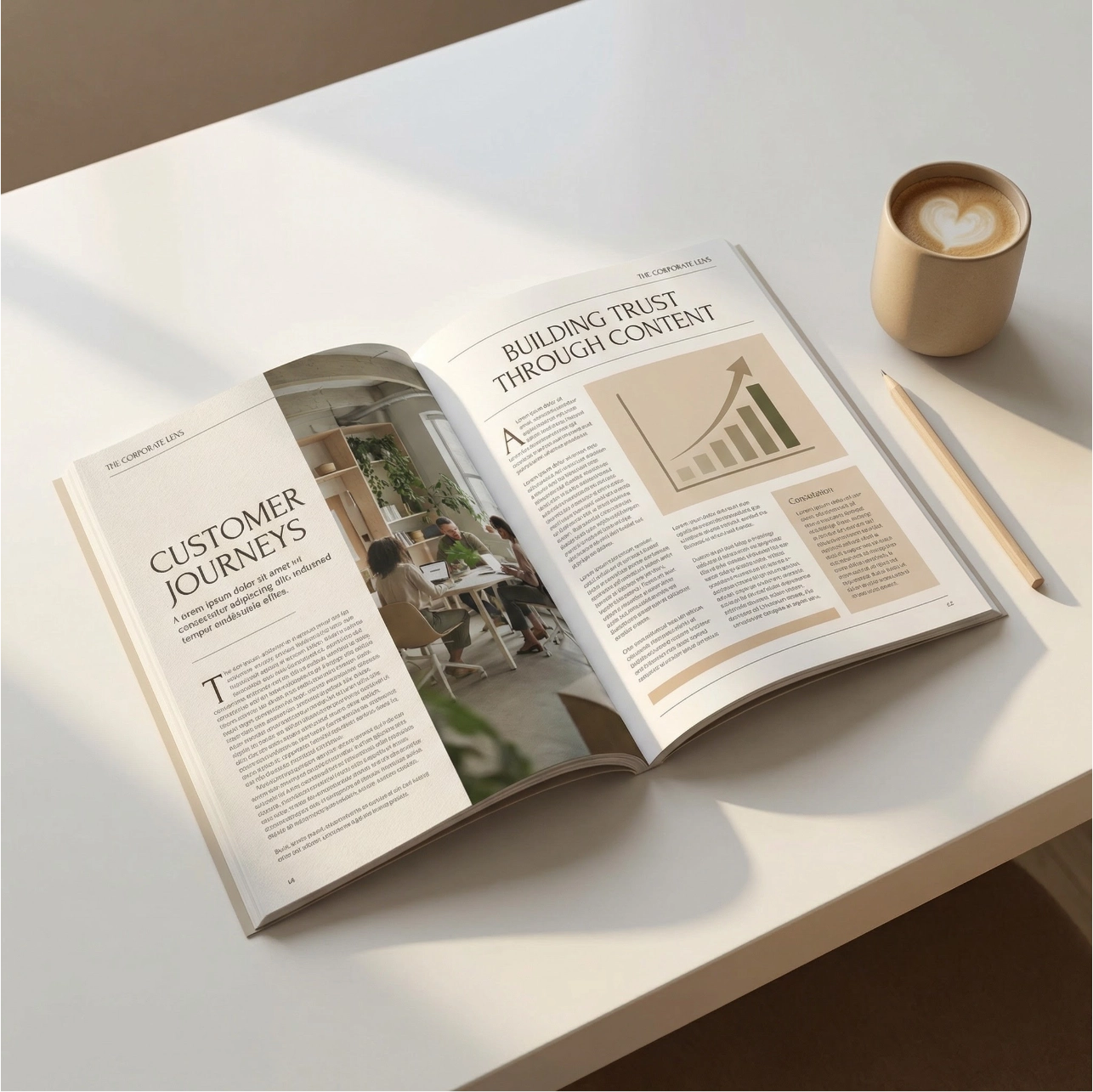 Was ist ein Kundenmagazin? Wie erstelle ich eins? Alles über Inhalte, Aufbau, Gestaltung, Kosten und die Vorteile eines professionellen Kundenmagazins für Unternehmen.