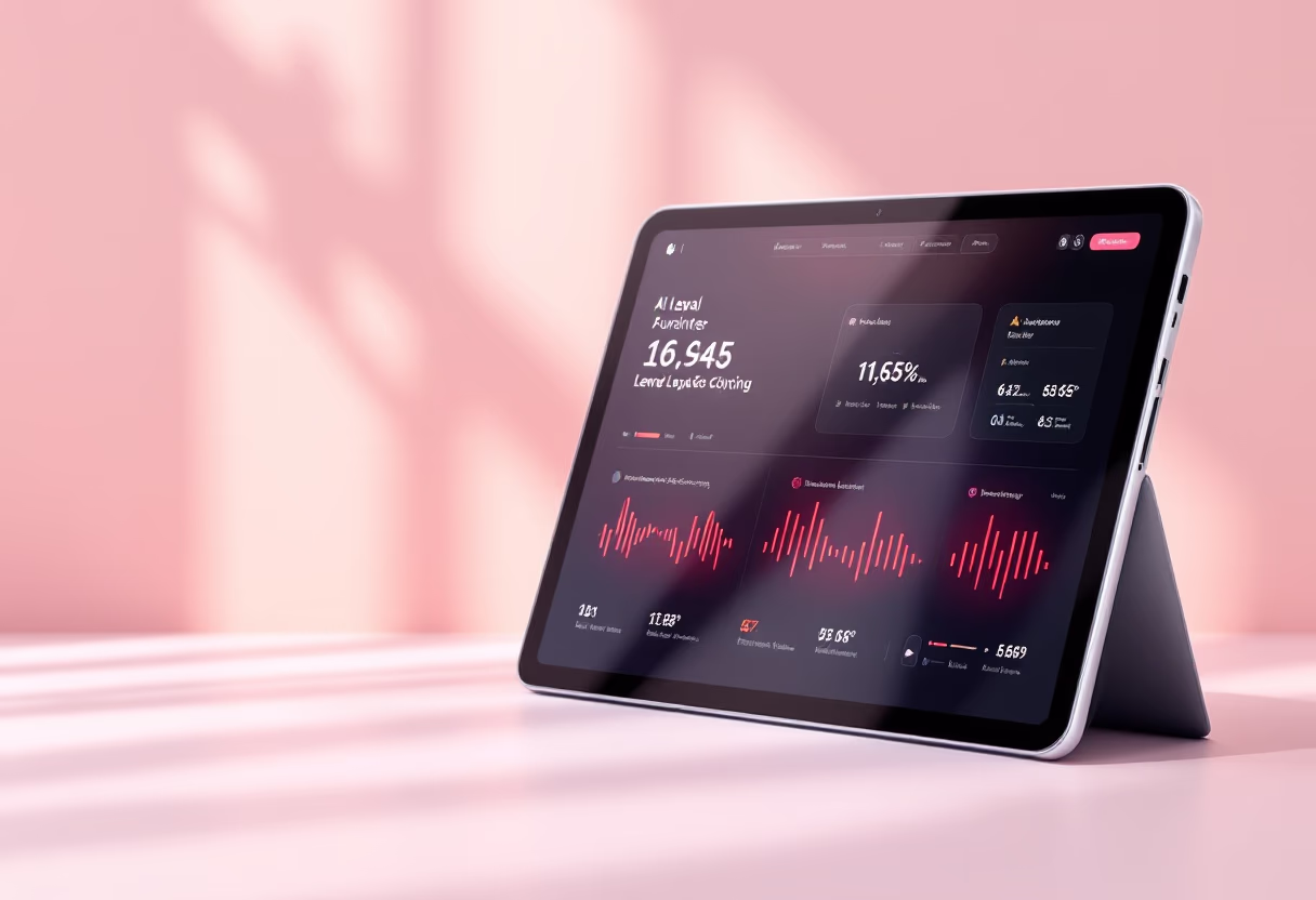 [interface] image of a mobile device with a website loading on it (for a ai legal tech company)