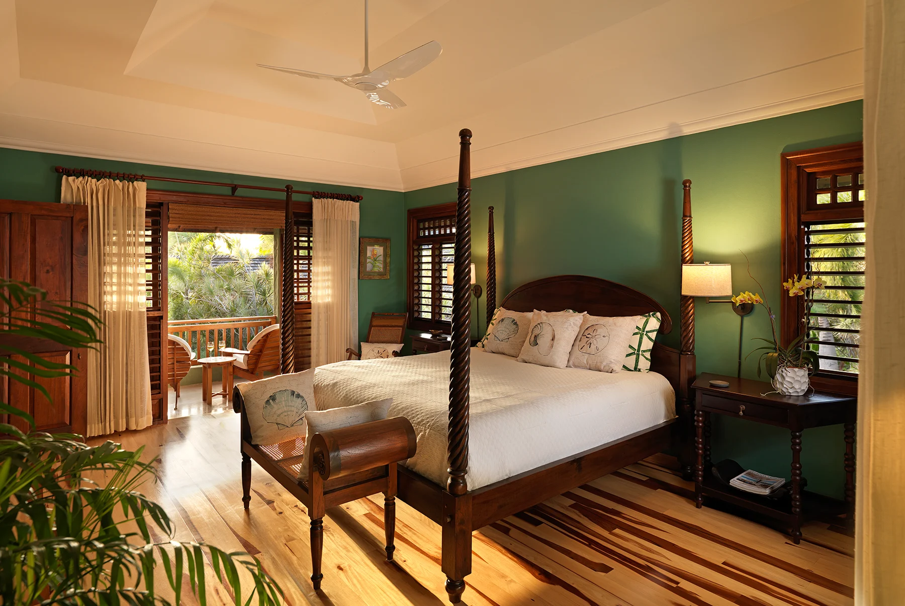 Bedroom 7 at the guest villa