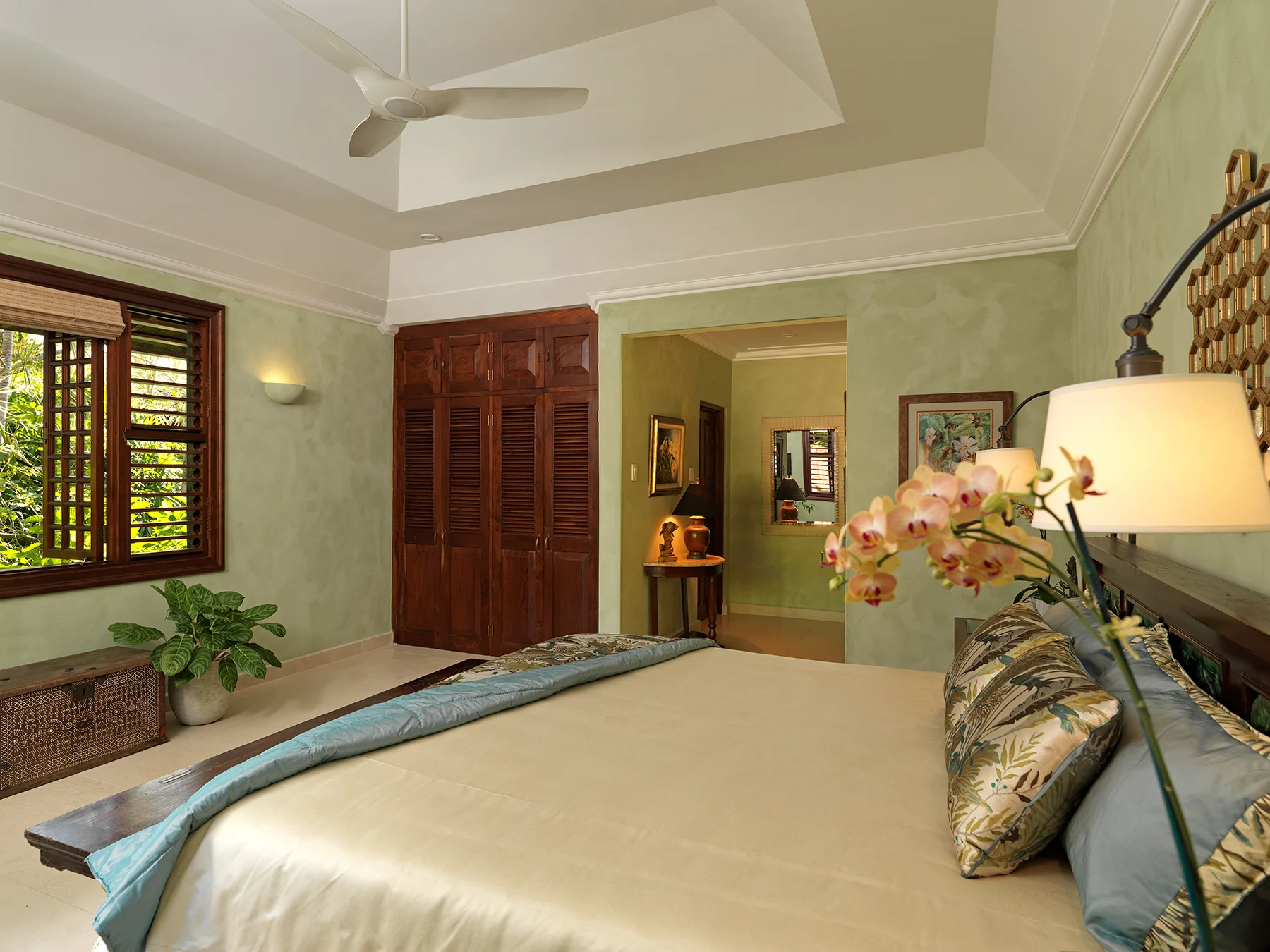 Bedroom 2 at the main villa