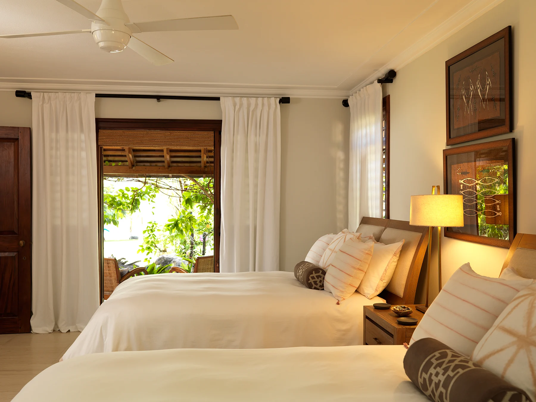 Bedroom 5 at the guest villa