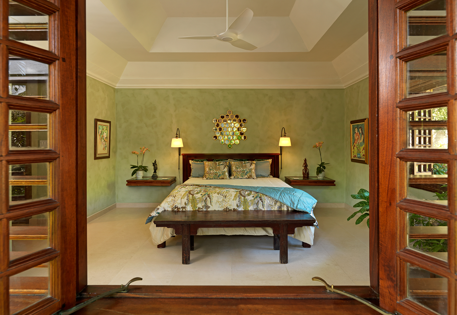 Bedroom 2 at the main villa