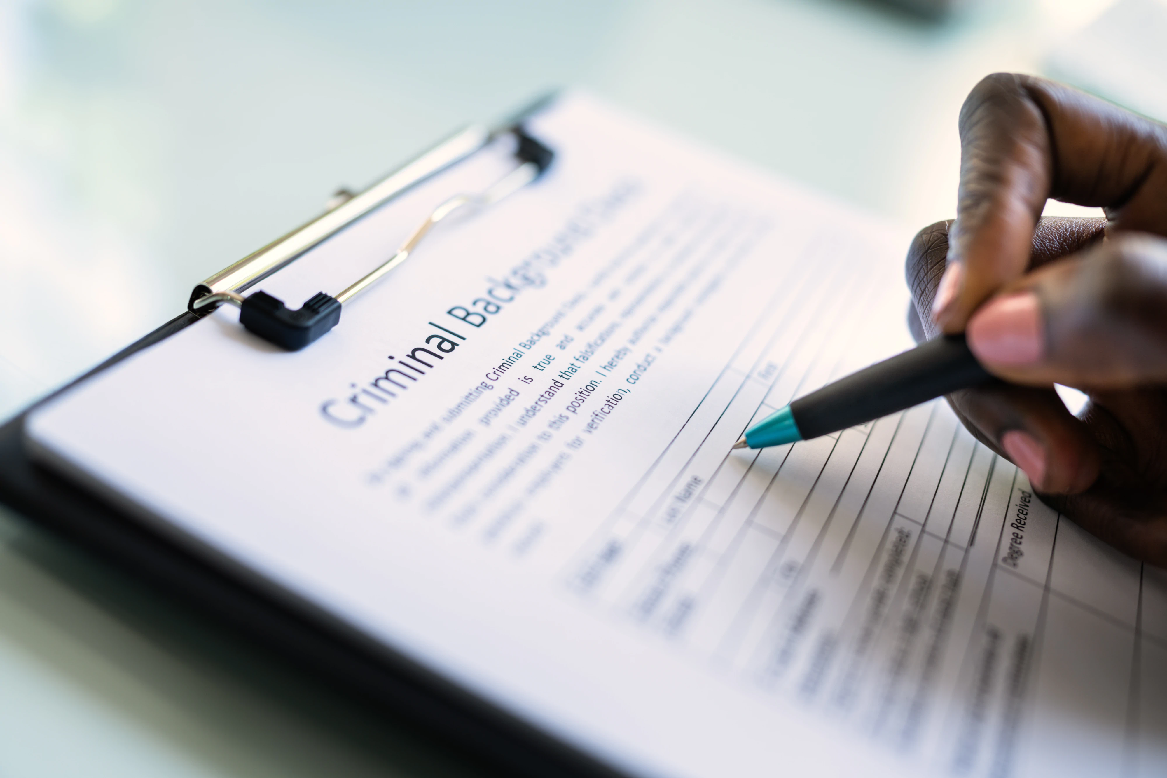 What Does a Background Check Show in Texas?