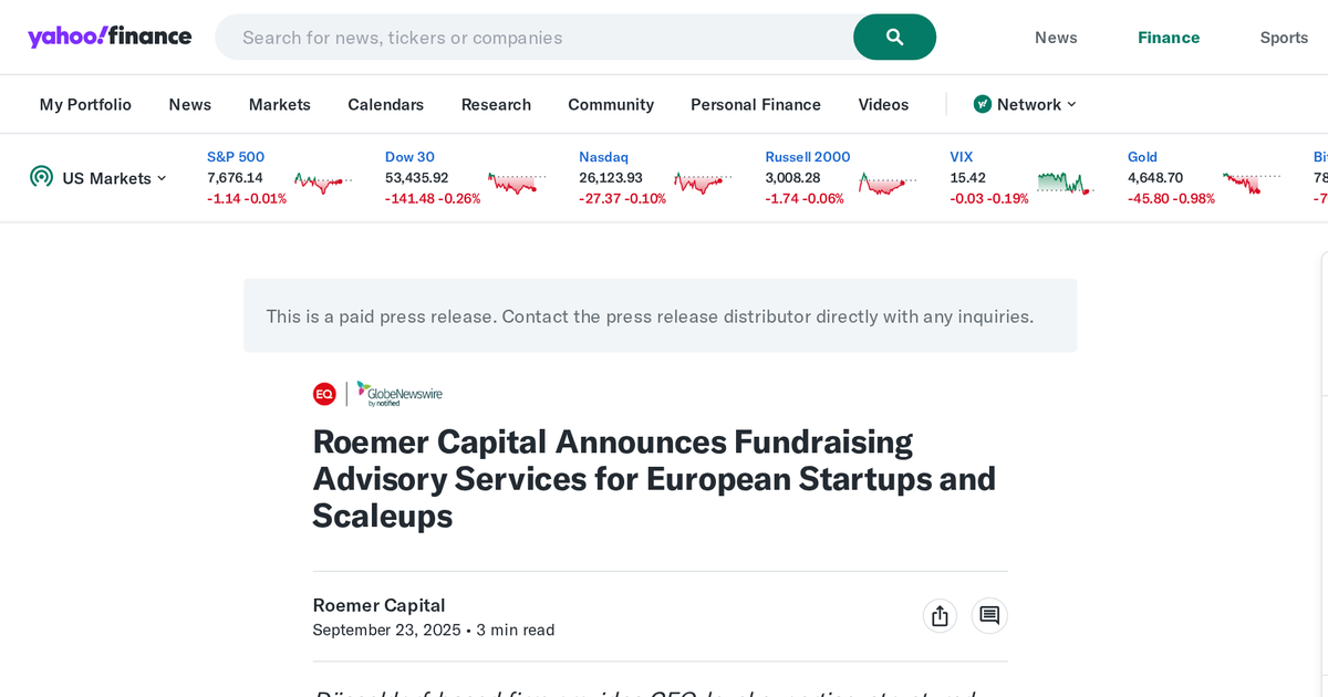 Yahoo-Finanzen