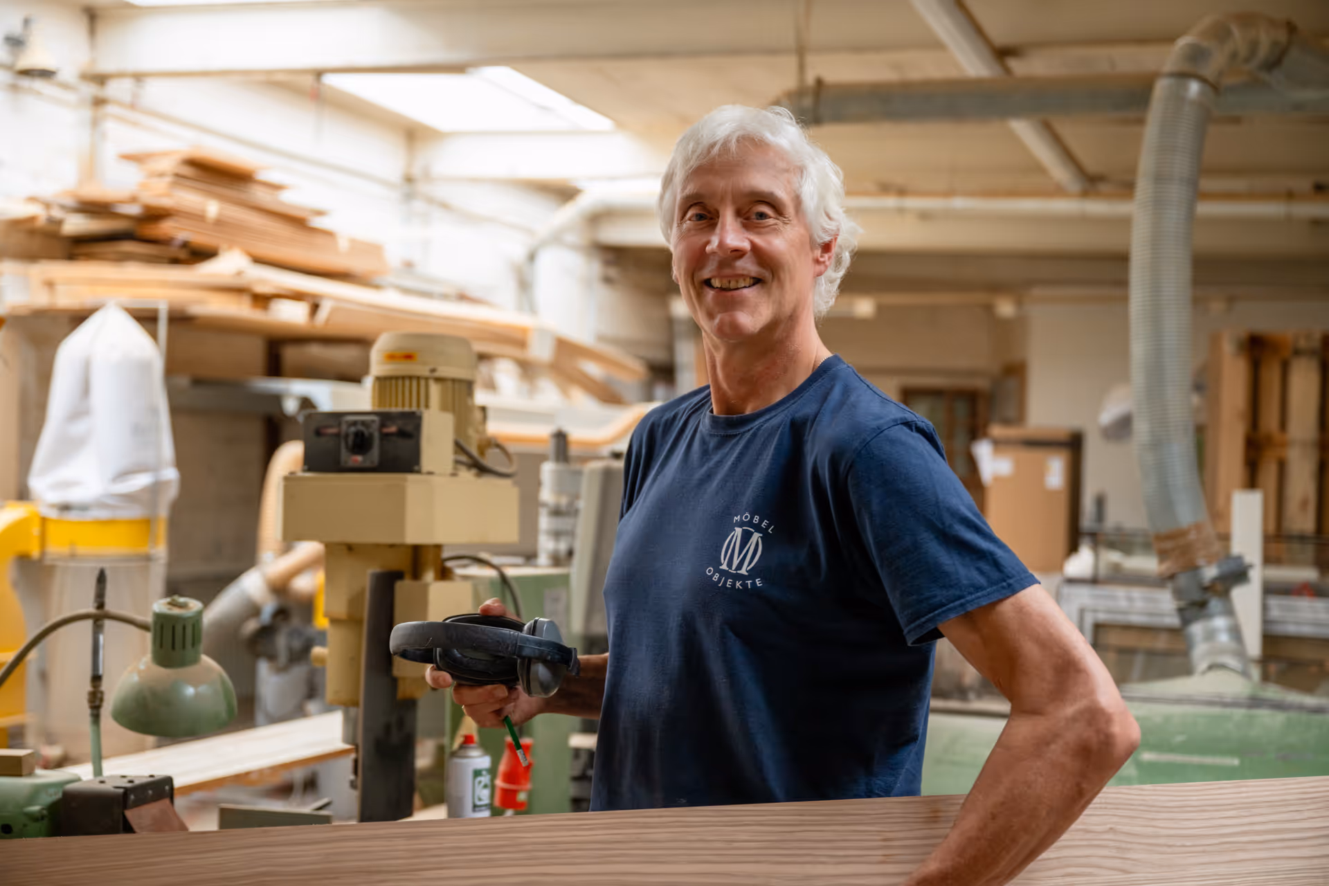 André Sänger, Gründer und Tischlermeister von Möbelobjekte – Portrait