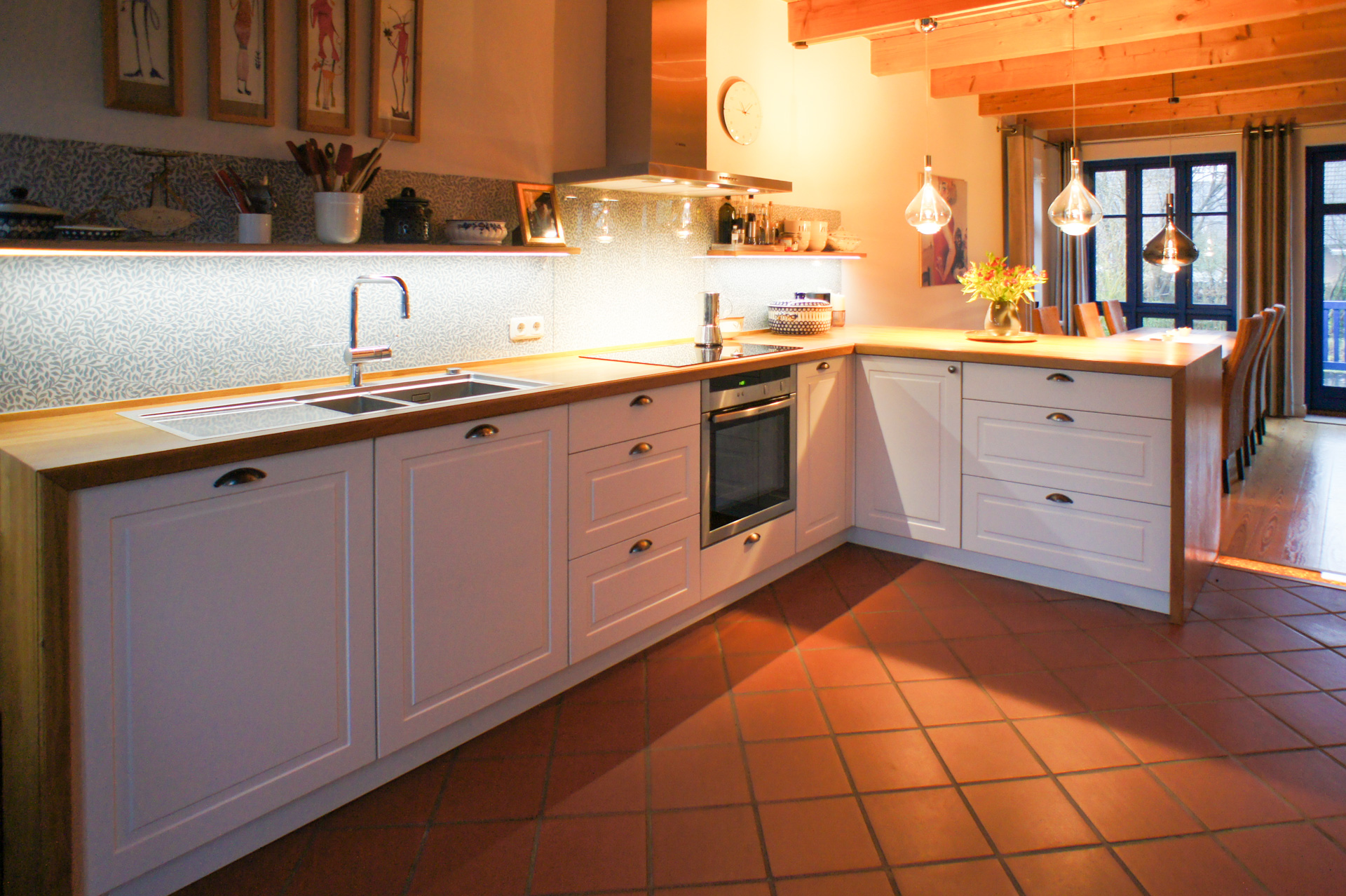 Maßgefertigte Holzküche Hamburg