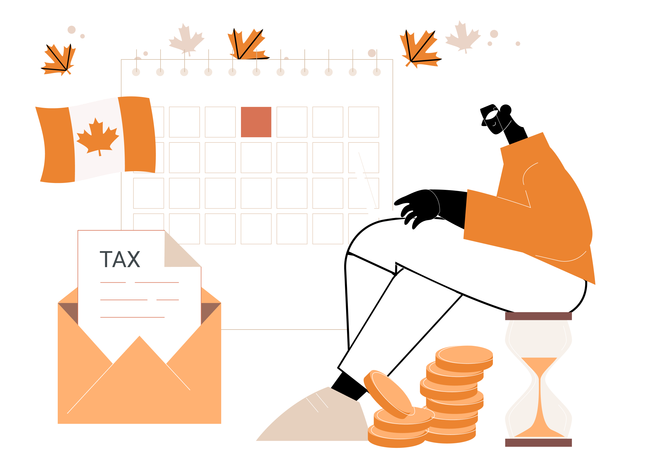 Computer screen featuring a tax return document, highlighting income, deductions, and tax calculations.