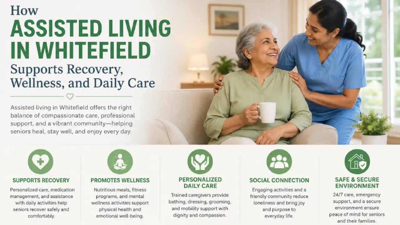 How Assisted Living in Whitefield Supports Recovery, Wellness, and Daily Care