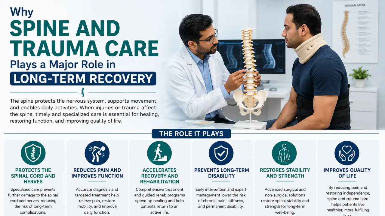 Why Spine and Trauma Care Plays a Major Role in Long-Term Recovery