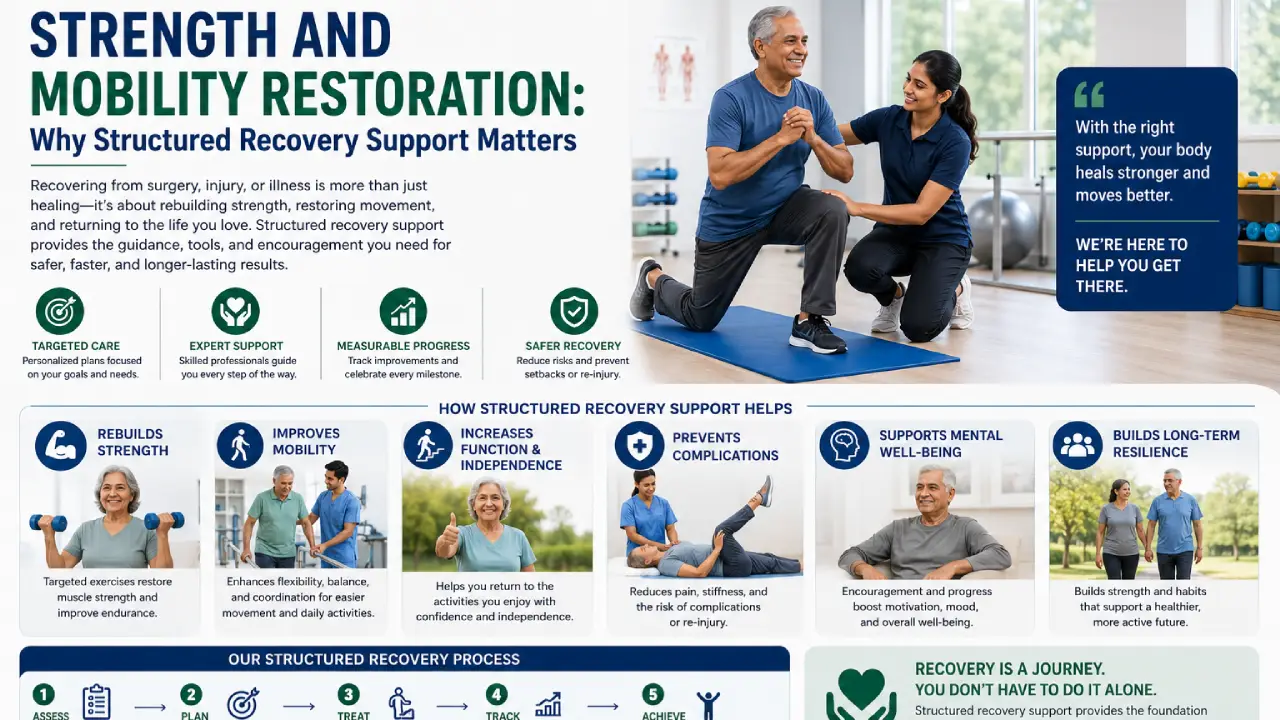 Strength and Mobility Restoration: Why Structured Recovery Support Matters