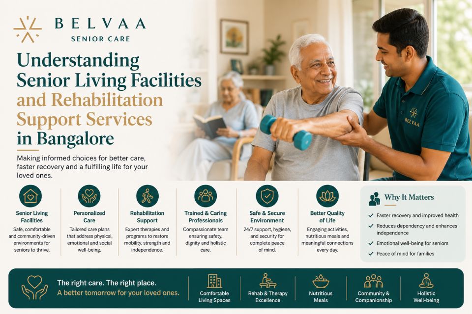 Understanding Senior Living Facilities and Rehabilitation Support Services in Bangalore