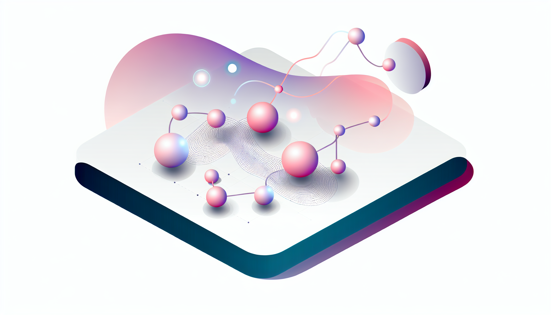 Session replay for bug reports visualized as abstract connected agents and flows, highlighting AI code generation risks.