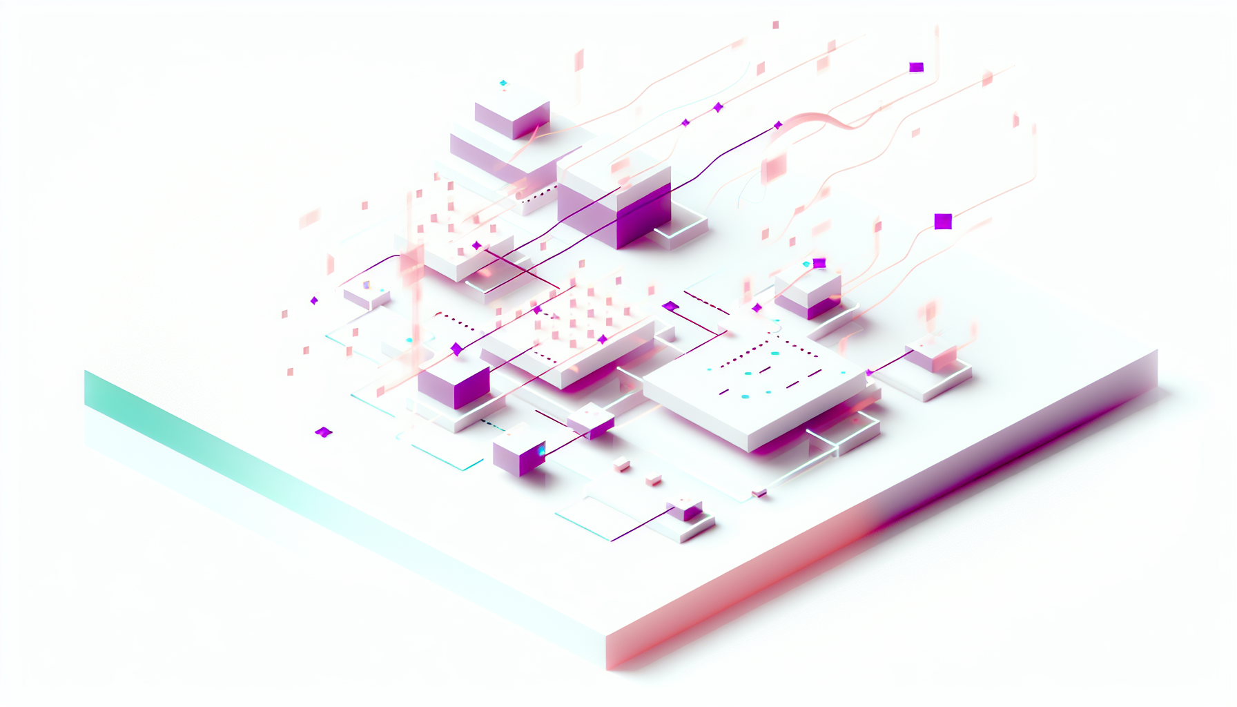 AI-driven user engagement illustration with neural nodes and connections.