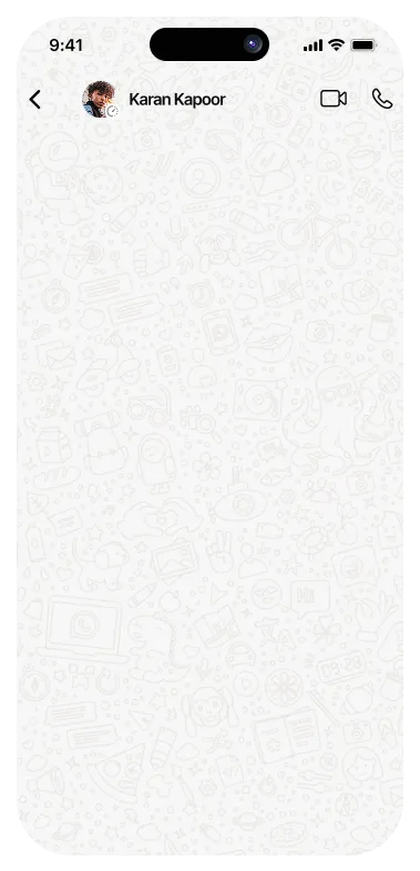 whatsapp screen