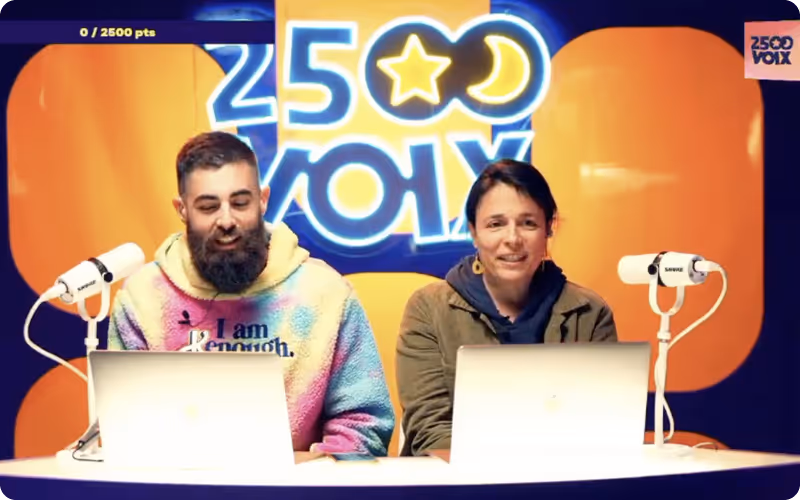 Live 27h 2500voix