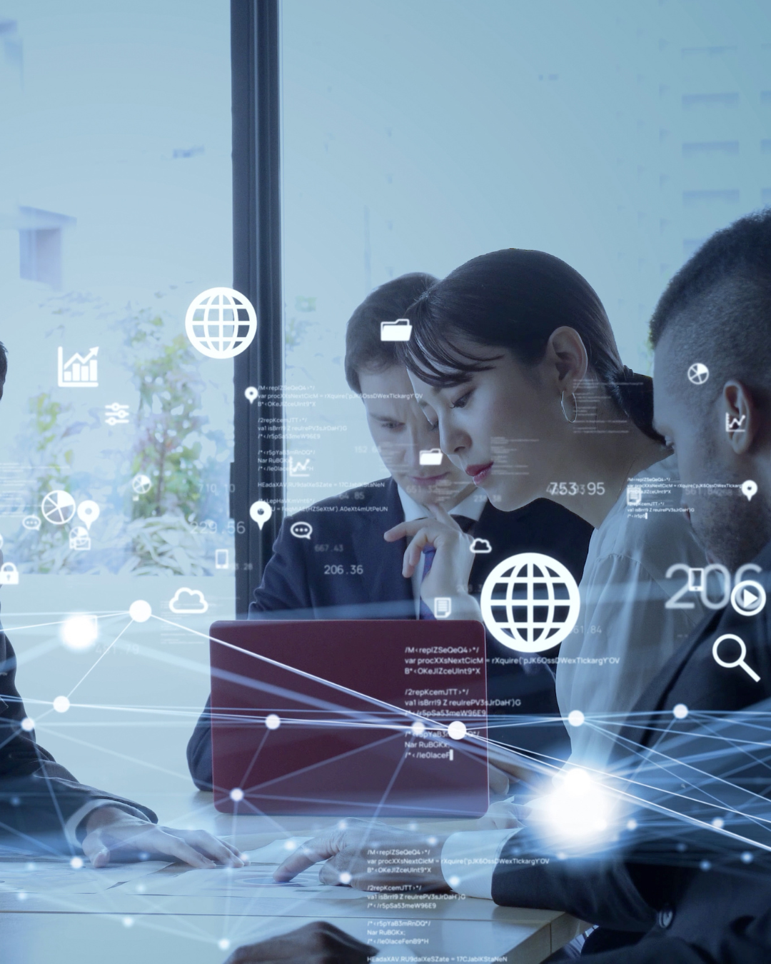 Team using specialised travel payment solutions