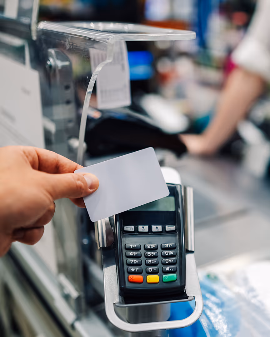 Making a local card payment