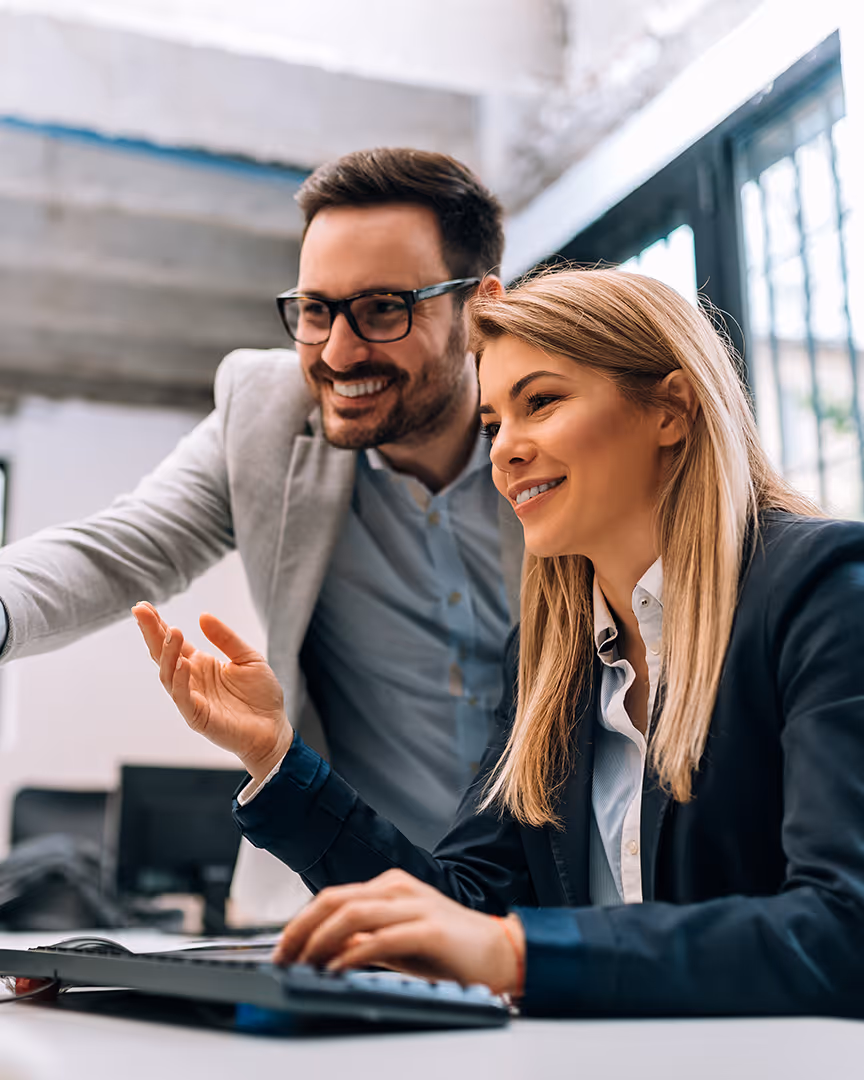 Business team choosing an airline payment system provider