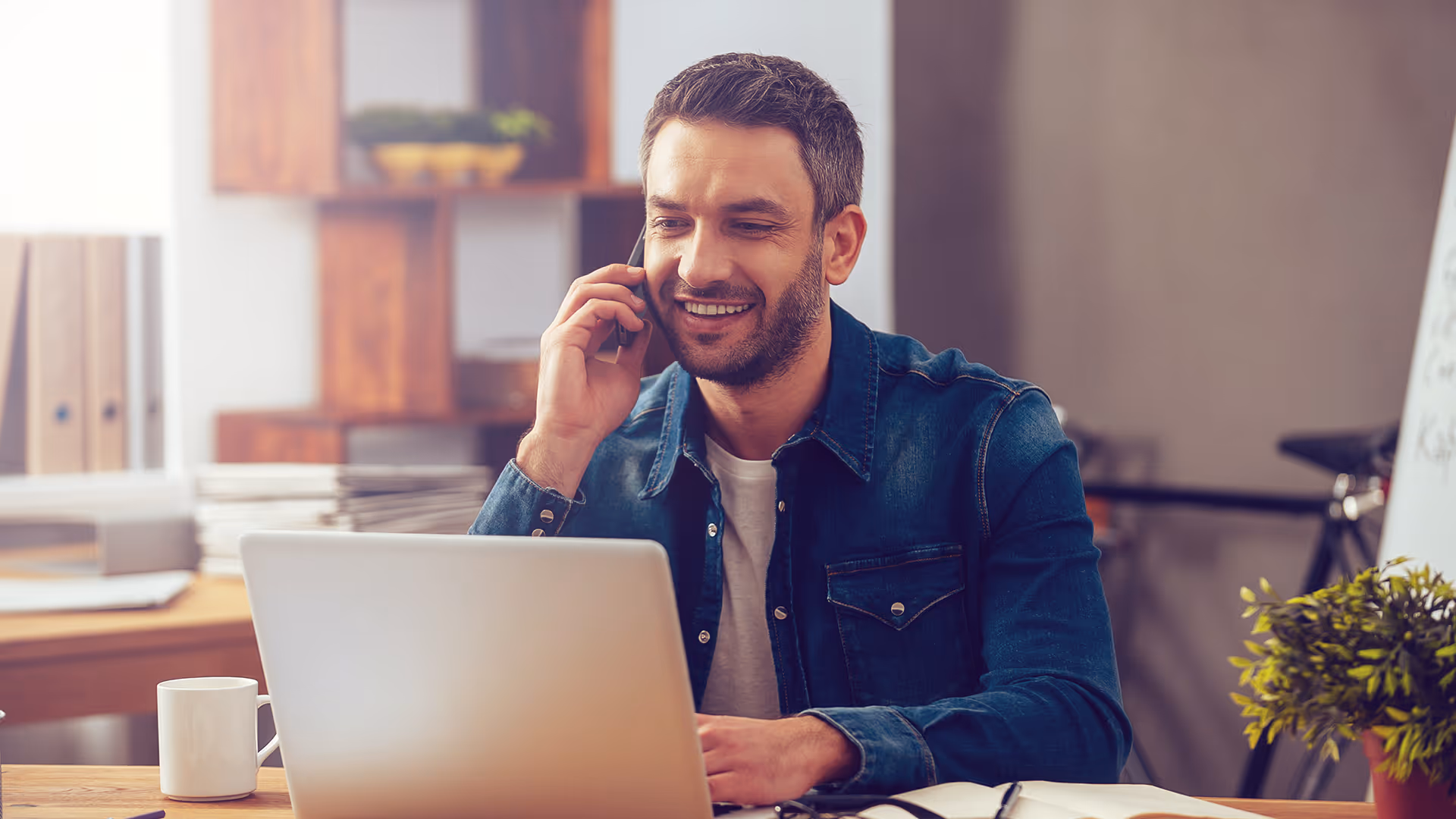 Man joining the Repayd partnership scheme