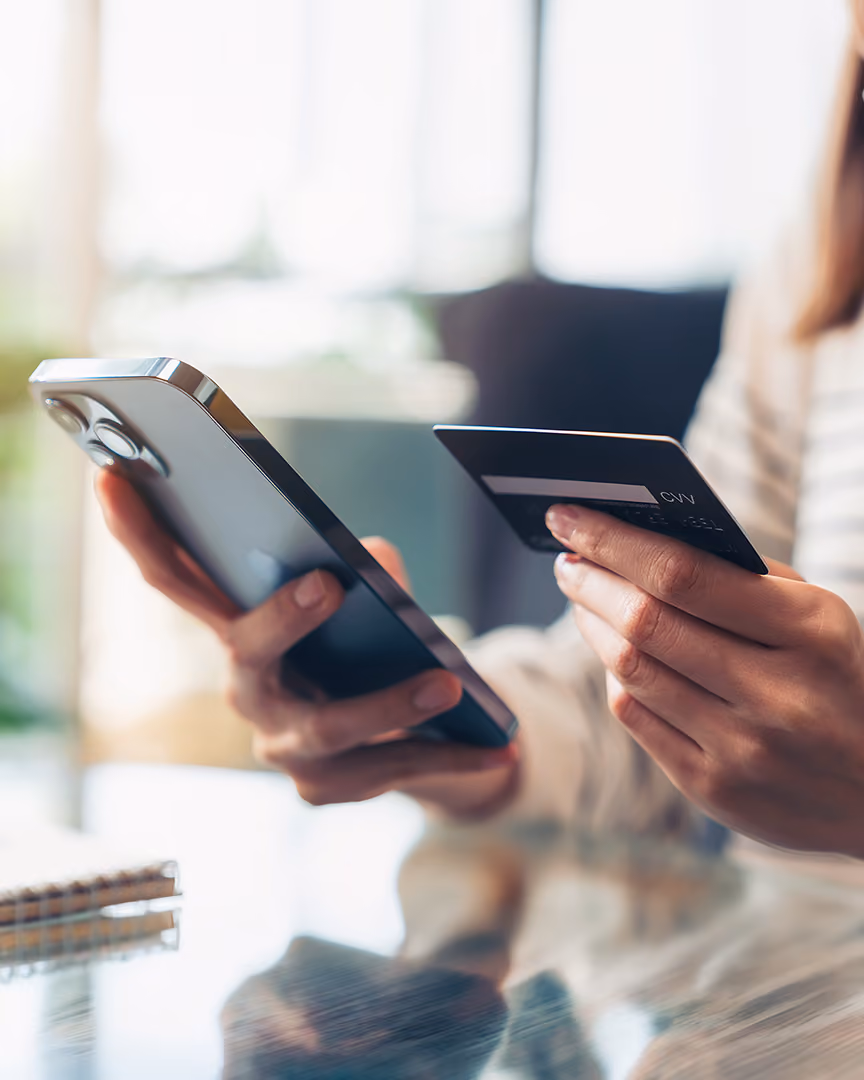 PSD2 protected travel payment being made on a phone