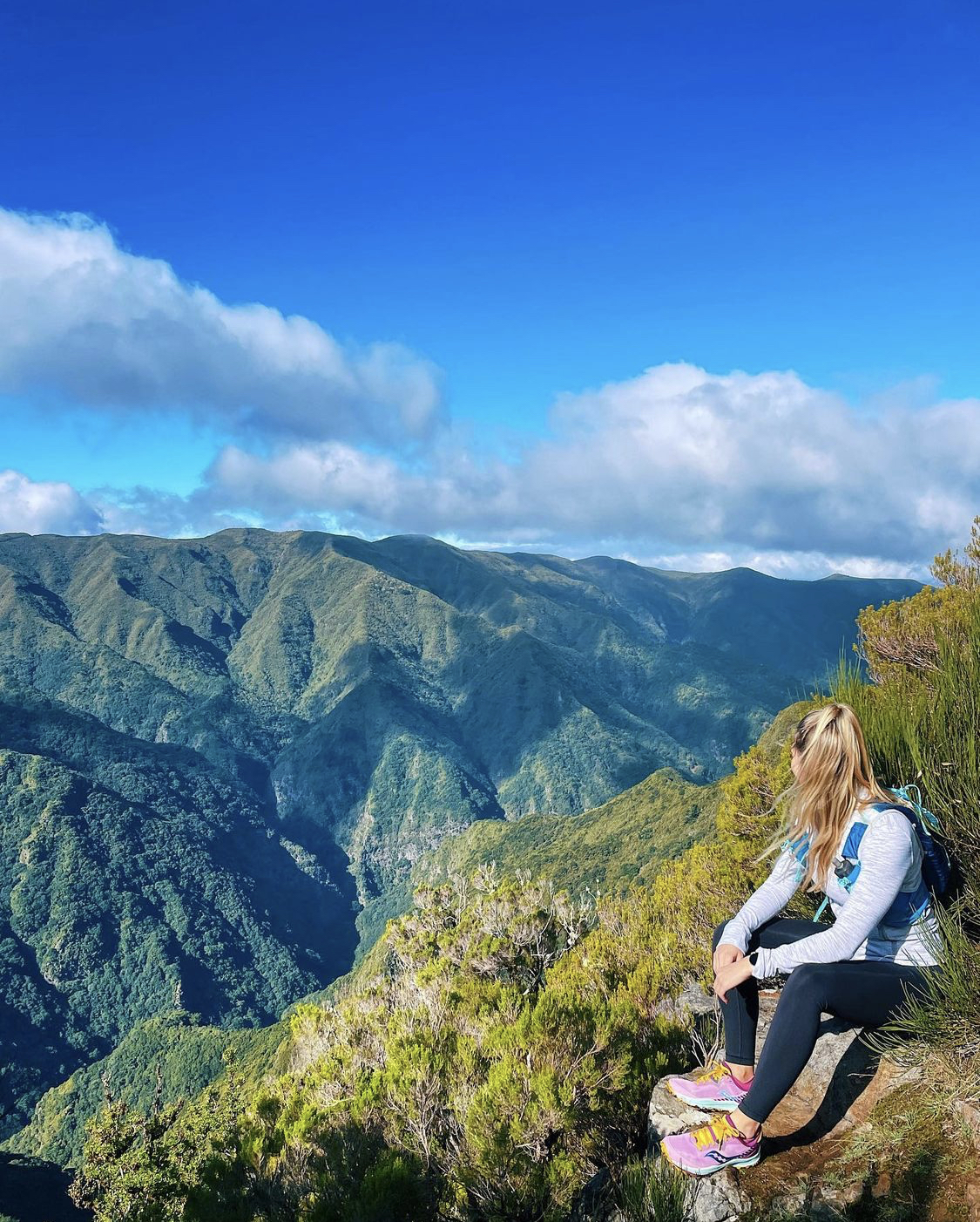 Mountain top views on Madeira