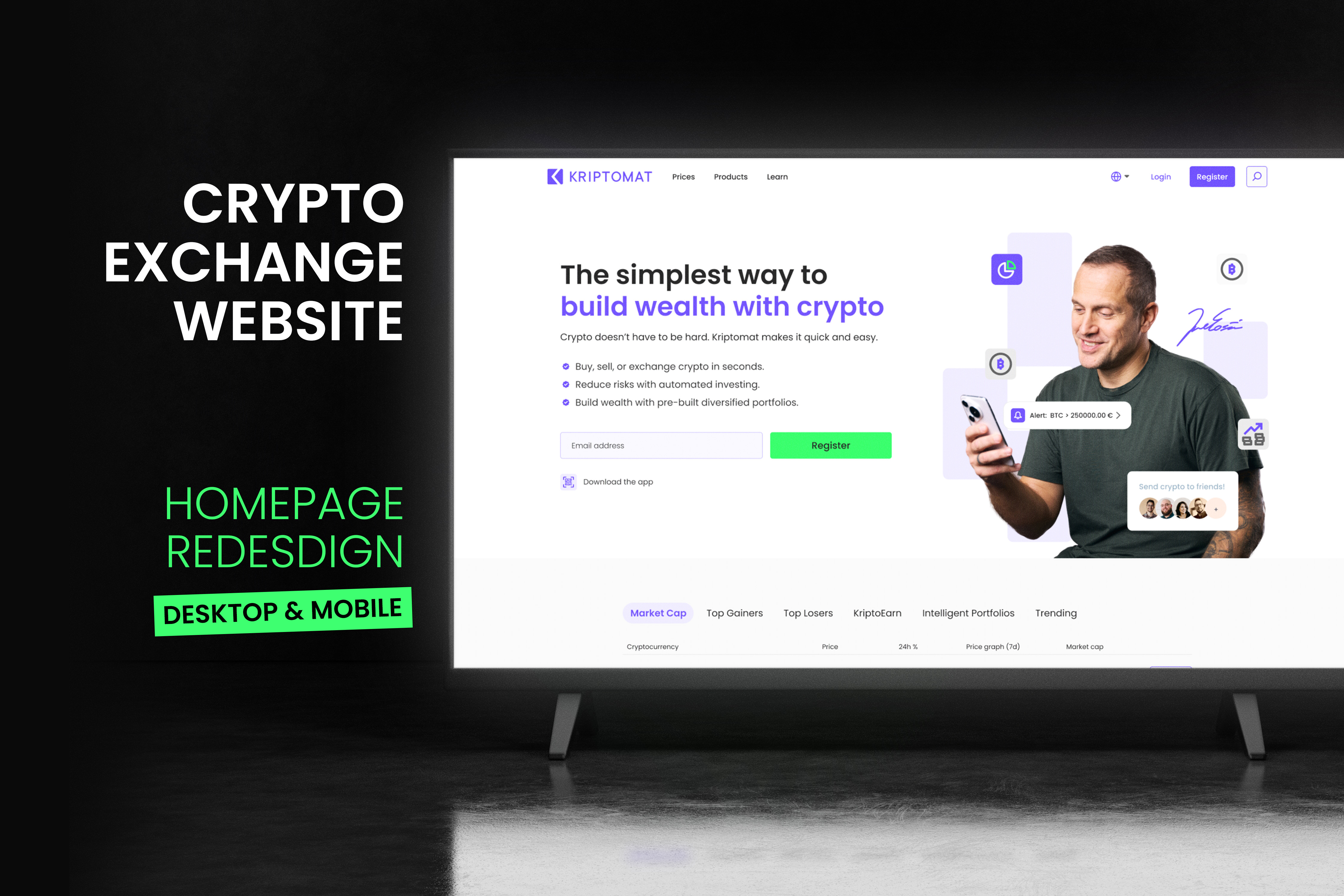 Kriptomat Website