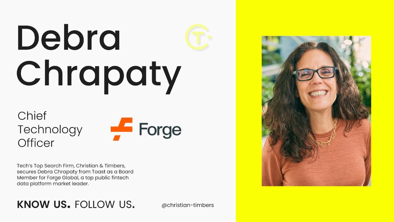 Debra Chrapaty, Tech Veteran, Joins Forge Global’s Board of Directors