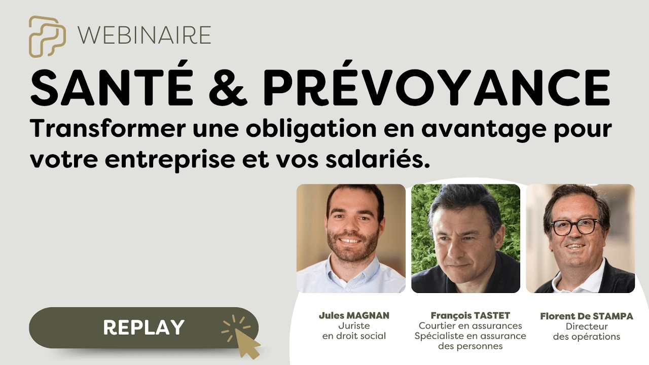 Webinaire Santé et Prévoyance